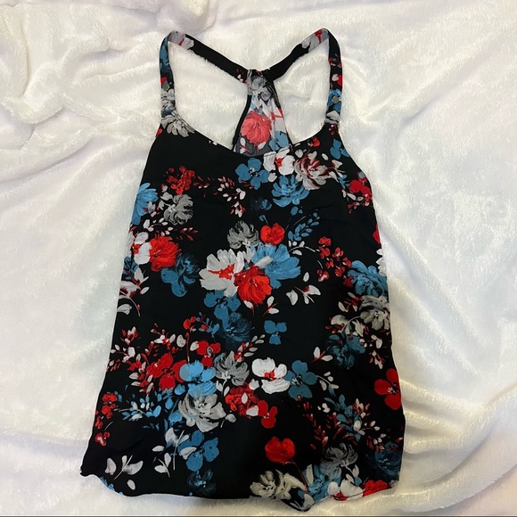 FLORAL DYNAMITE BLOUSE - Picture 1 of 3